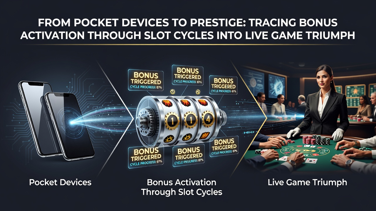 Live dealer table interface on mobile showing bonus balance carryover and tier progression indicators