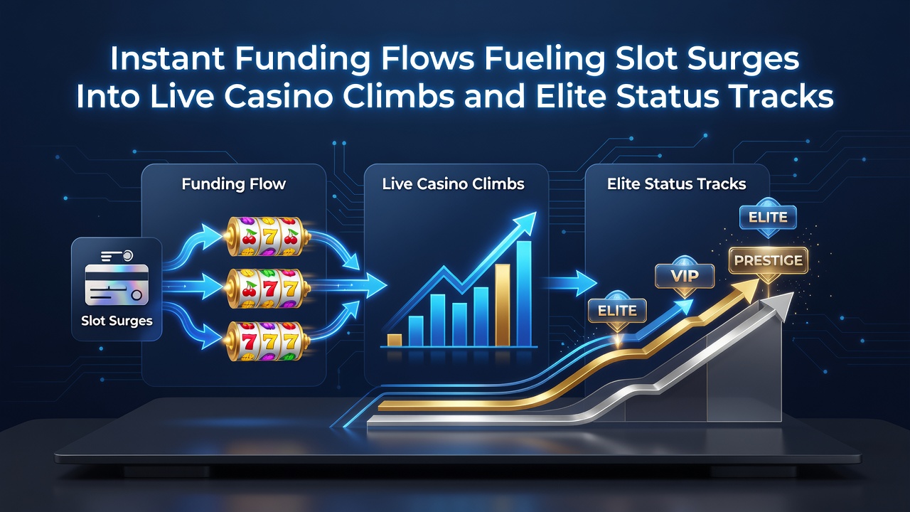 Live casino tables and mobile VIP status tracks powered by instant payment systems
