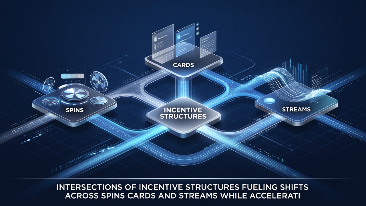 Diagram illustrating mobile platform transitions between slot spins, live card tables, streaming events, and VIP club entry points