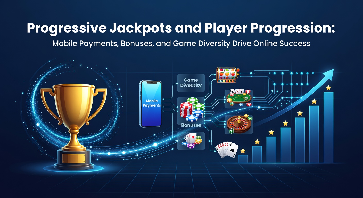 Vibrant display of a mobile screen showing a progressive jackpot slot game with rising prize counters and bonus icons, highlighting seamless player engagement