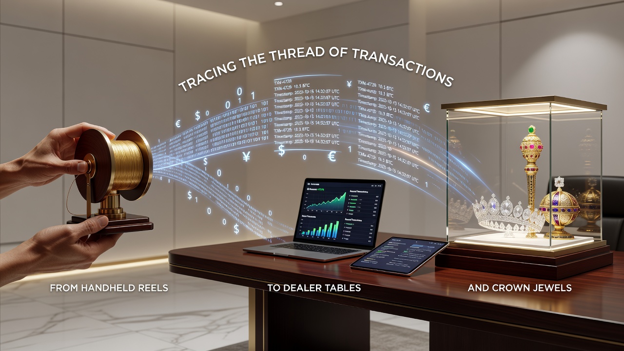Live dealer table interface on tablet showing balance transfer from slot winnings alongside VIP tier progress bar